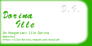 dorina ille business card